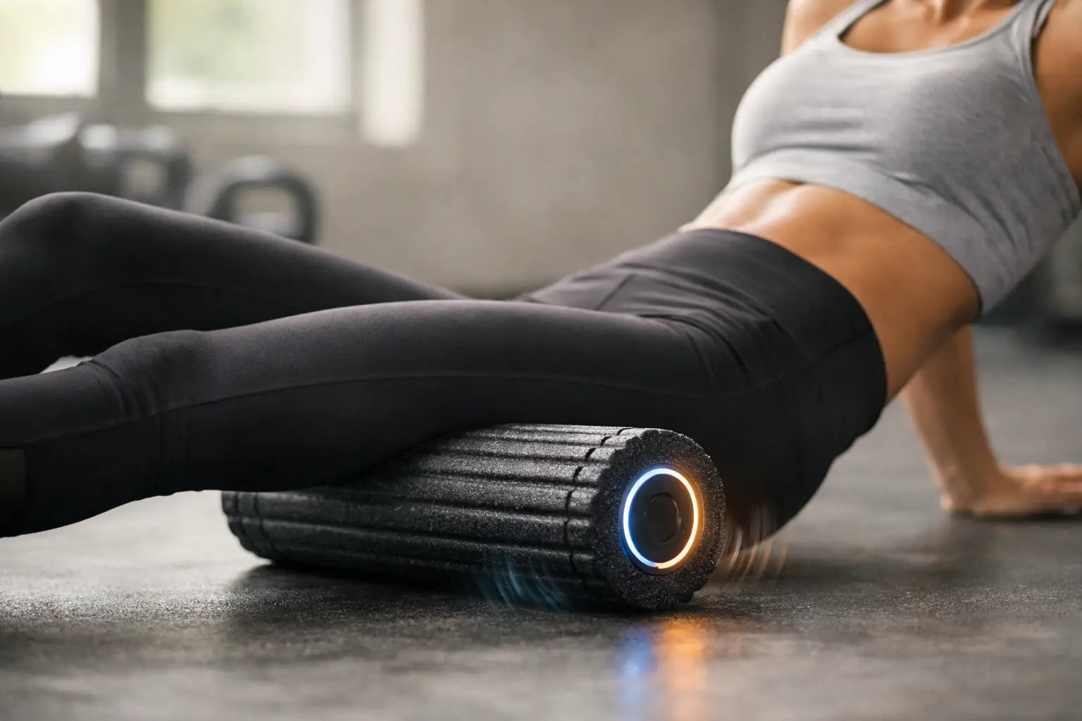 How a Vibrating Foam Roller Eases Stiff Muscles