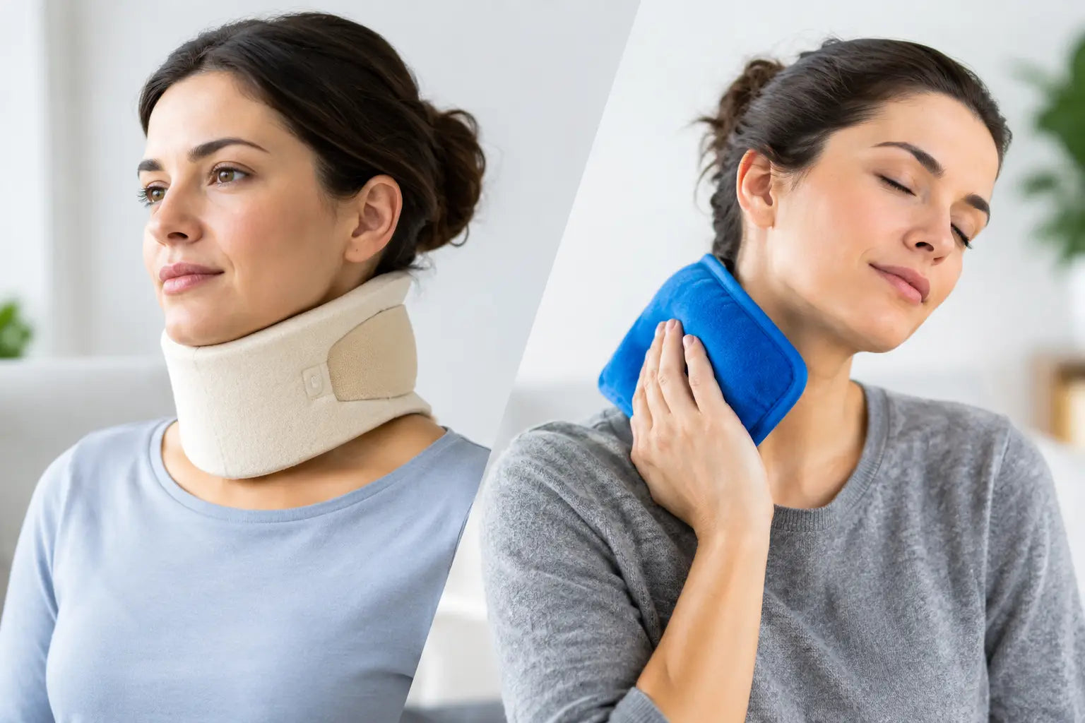 Cervical Collar Versus Heat for Neck Pain