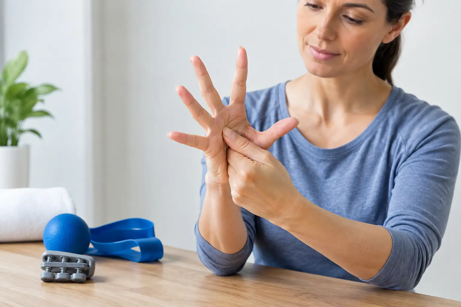 Hand Therapy Review for Daily Hand Stiffness