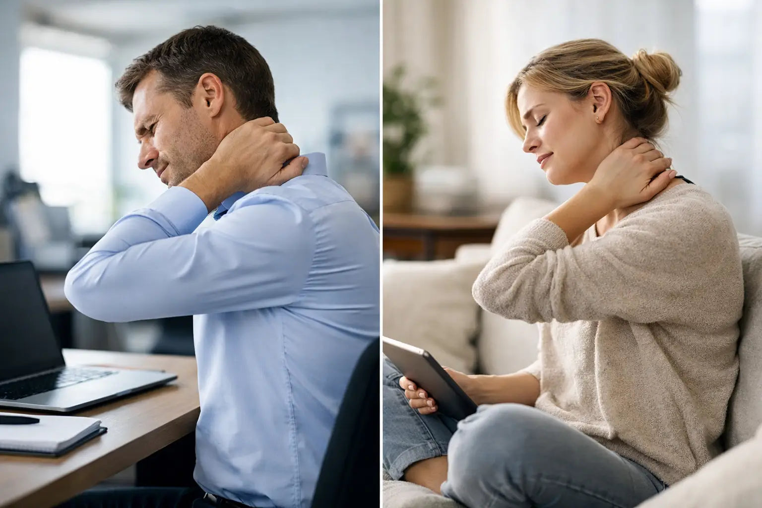 How to Prevent Neck Strain at Work and Home
