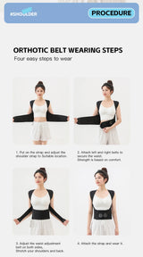 Relieviocare™ SpineAlign Pro - Adjustable Posture Corrector & Spinal & Sciatica Support Belt