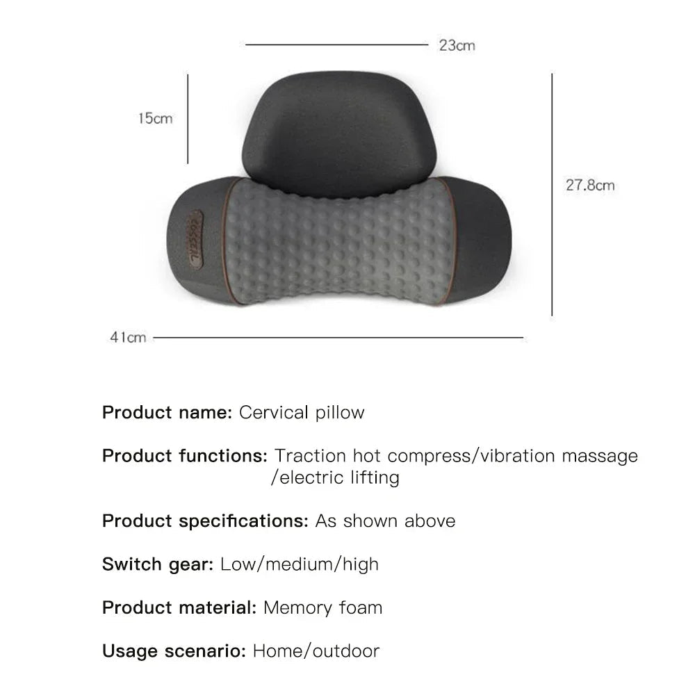 Relieviocare™ CerviRelief Pro - Advanced Cervical Support & Heat Therapy System - RelievioCare