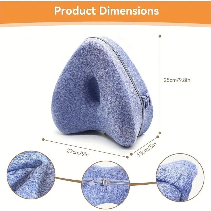Relieviocare™ KneeAlign Pro- Orthopedic Memory Foam Knee Support Pillow for Sciatica & Hip Relief - RelievioCare