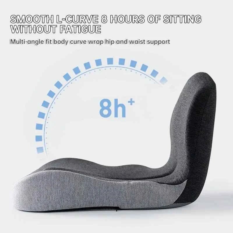 Relieviocare™ PostureAlign Pro – Advanced Memory Foam Seat & Lumbar Support System - RelievioCare