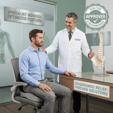 Relieviocare™ PostureAlign Pro – Advanced Memory Foam Seat & Lumbar Support System - RelievioCare