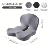 Relieviocare™ PostureAlign Pro – Advanced Memory Foam Seat & Lumbar Support System - RelievioCare
