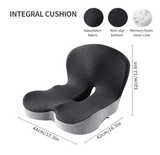 Relieviocare™ PostureAlign Pro – Advanced Memory Foam Seat & Lumbar Support System - RelievioCare