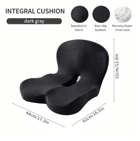Relieviocare™ PostureAlign Pro – Advanced Memory Foam Seat & Lumbar Support System - RelievioCare