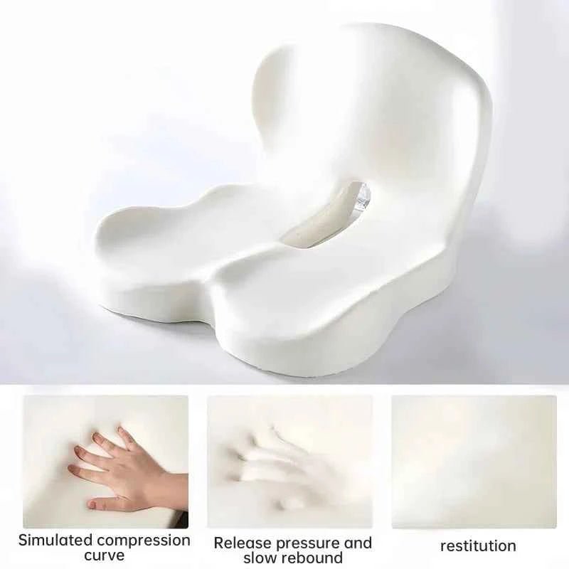 Relieviocare™ PostureAlign Pro – Advanced Memory Foam Seat & Lumbar Support System - RelievioCare