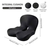 Relieviocare™ PostureAlign Pro – Advanced Memory Foam Seat & Lumbar Support System - RelievioCare