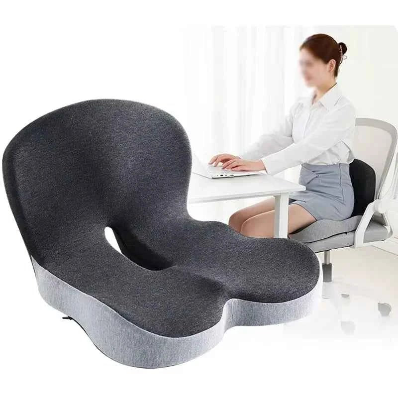 Relieviocare™ PostureAlign Pro – Advanced Memory Foam Seat & Lumbar Support System - RelievioCare