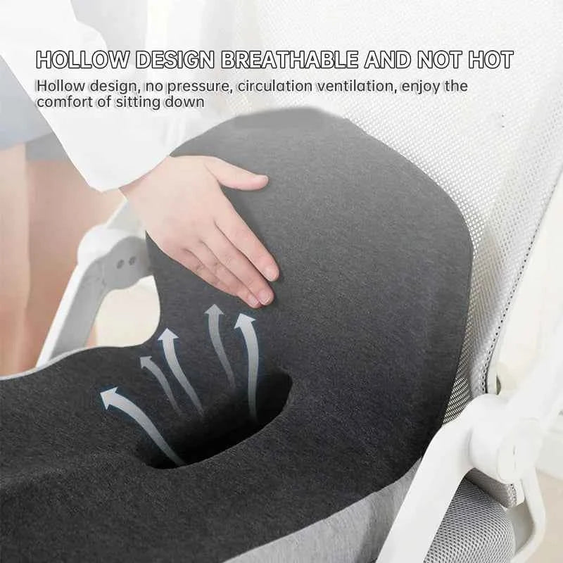 Relieviocare™ PostureAlign Pro – Advanced Memory Foam Seat & Lumbar Support System - RelievioCare