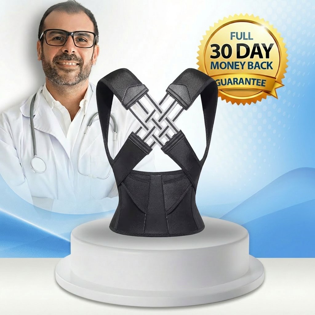 Relieviocare™ SpineAlign Pro - Adjustable Posture Corrector & Spinal & Sciatica Support Belt - RelievioCare