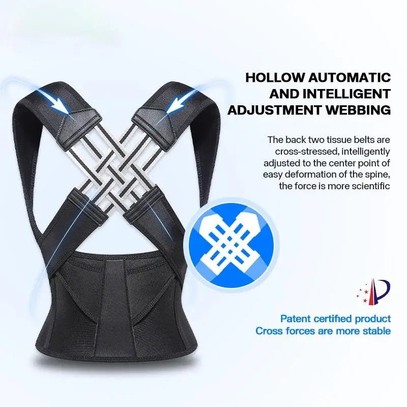 Relieviocare™ SpineAlign Pro - Adjustable Posture Corrector & Spinal & Sciatica Support Belt - RelievioCare